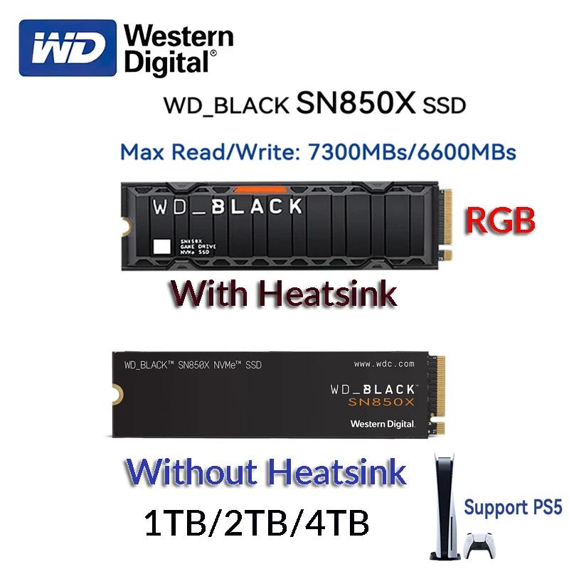   ̹ ָ Ʈ ̺, SN850X WD_BLACK NVMe SSD, PCIe 4.0 M.2 2280, PS5  ִ 7300 MB/s
